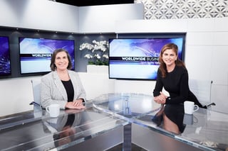 Leading Women  Appearing on the set of Worldwide Business with kathy ireland®