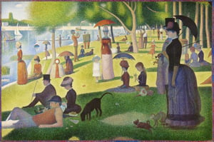 A Sunday on La Grande Jatte (1884) by Georges Seurat. Original from The Art Institute of Chicago. Digitally enhanced by rawpixel